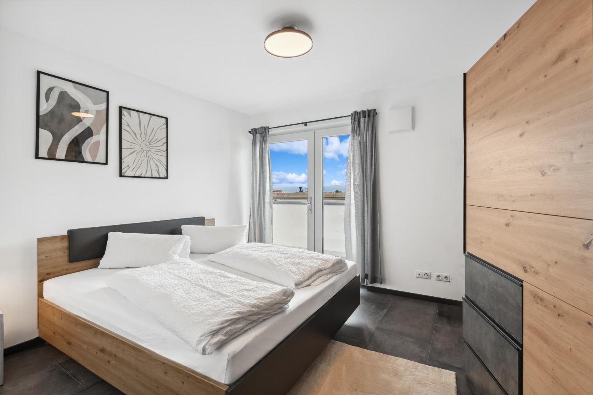 腓特烈港Anytime - Penthouse Mit Terrasse Und Bergsicht公寓 外观 照片
