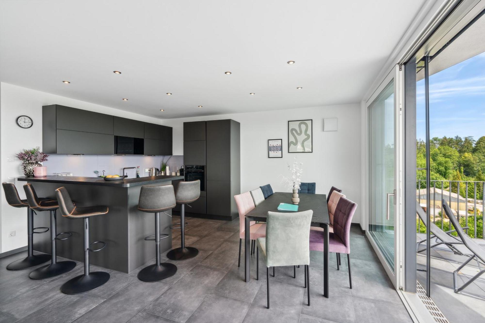 腓特烈港Anytime - Penthouse Mit Terrasse Und Bergsicht公寓 外观 照片